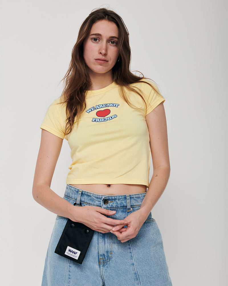 LOVE SUNNY CROP TEE