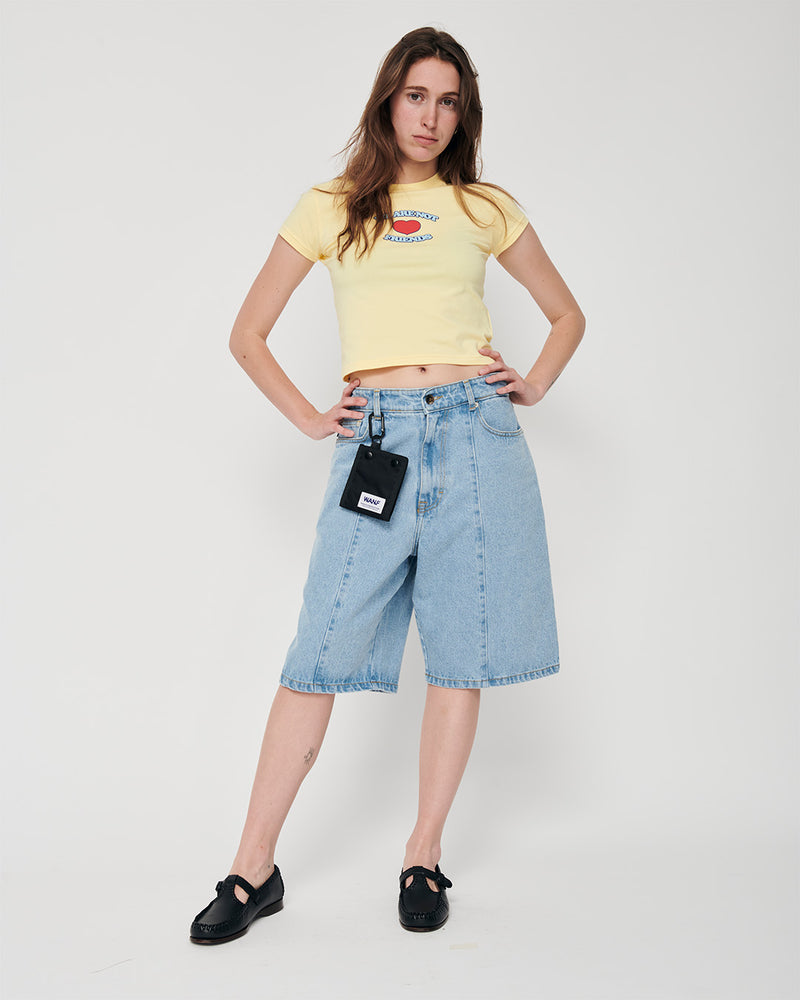 LOVE SUNNY CROP TEE