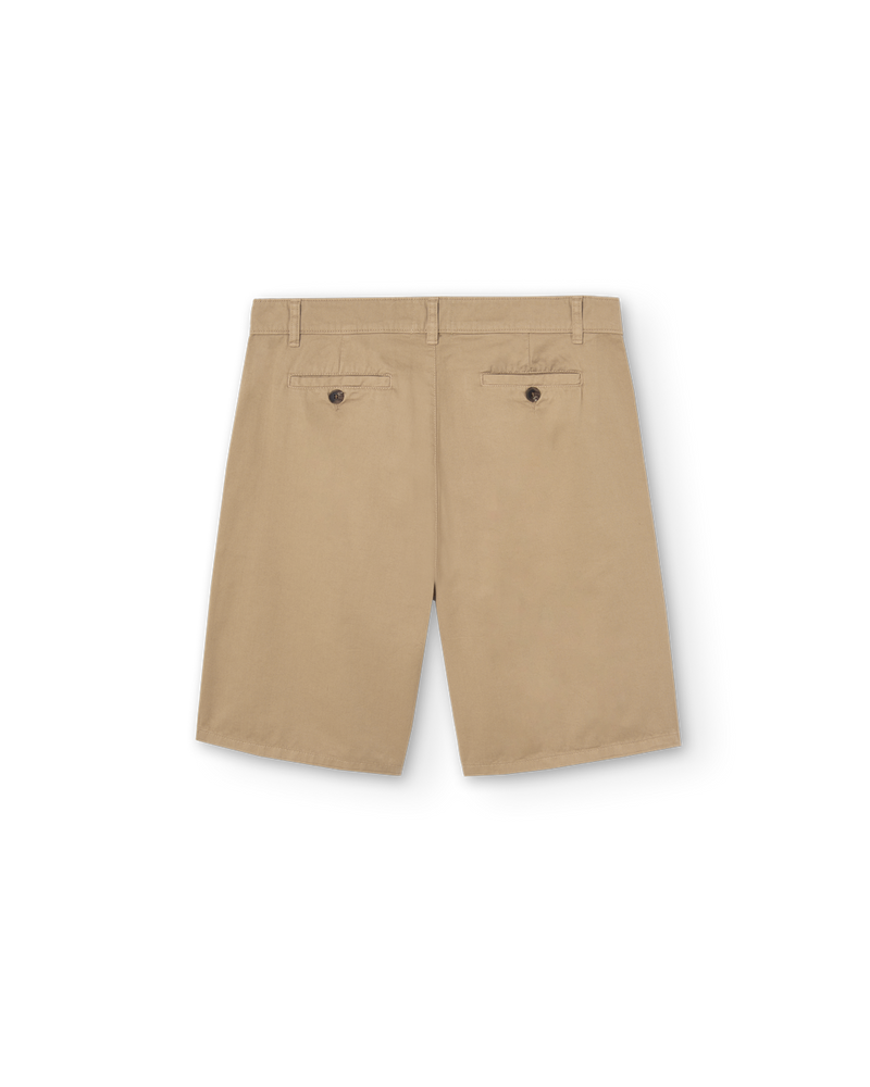 PLEAT CHINO SHORTS