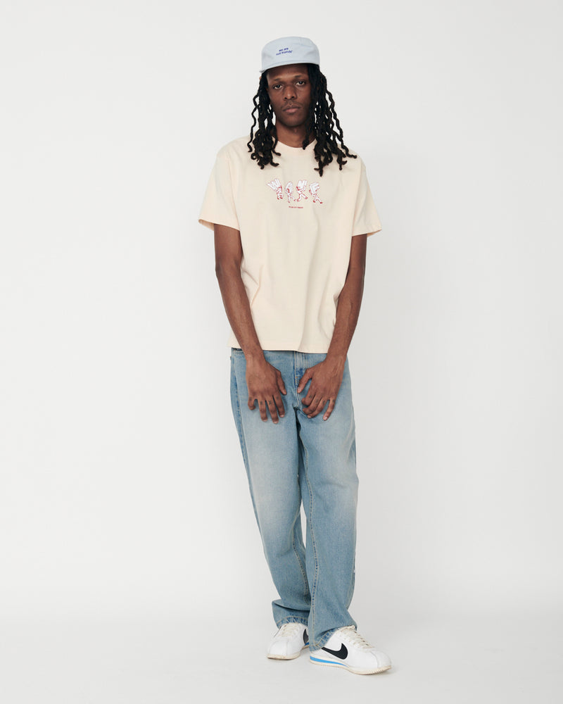LETTERING WANF T-SHIRT
