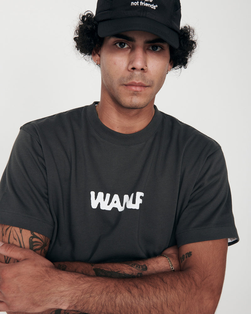 SEASON LOGO CHARCOAL T-SHIRT