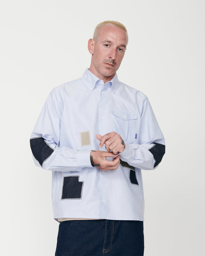 SASHIKO PATCH SHIRT