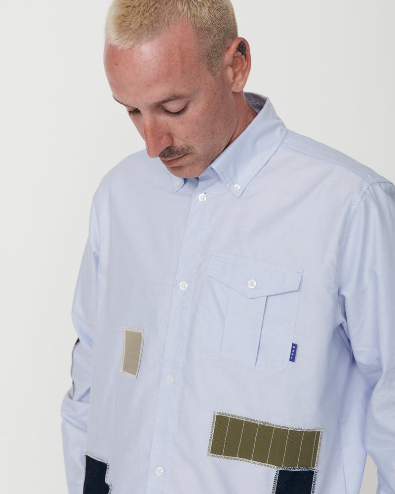 SASHIKO PATCH SHIRT