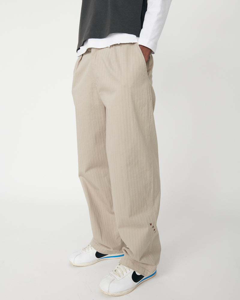 HERRINGBONE JIMUSHO PANTS