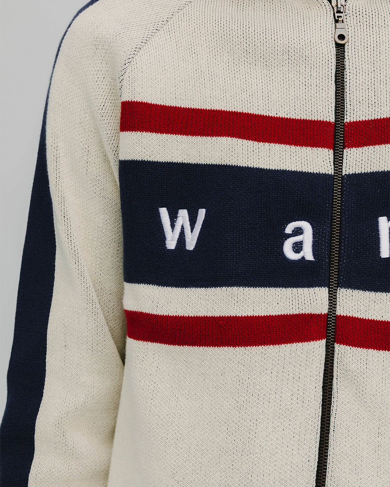 TENNIS ZIP CARDIGAN