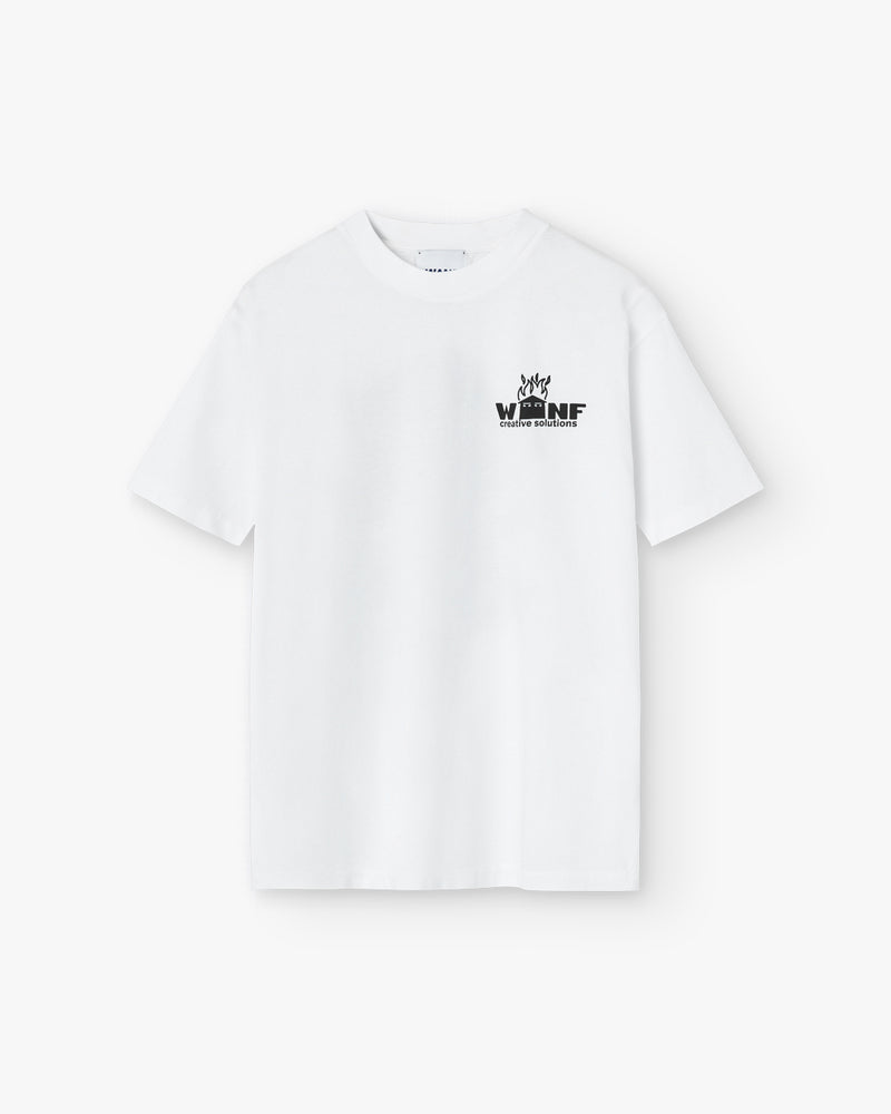 Creative White tee