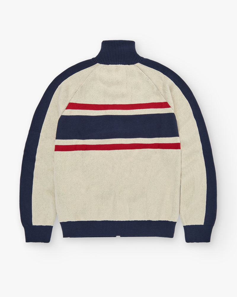 TENNIS ZIP CARDIGAN