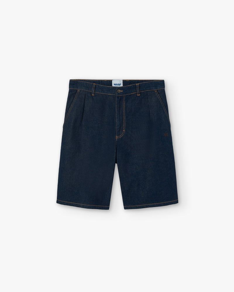 DENIM CHINO SHORTS