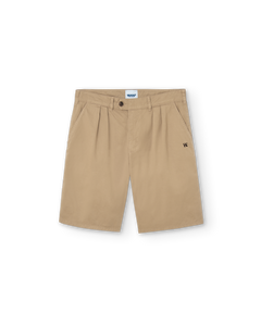 PLEAT CHINO SHORTS