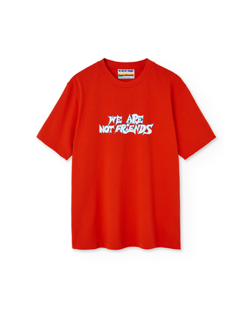 Red Freestyle Typo T-Shirt