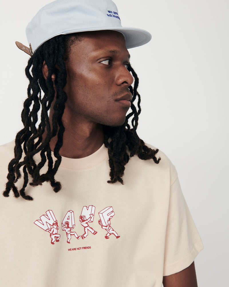 LETTERING WANF T-SHIRT