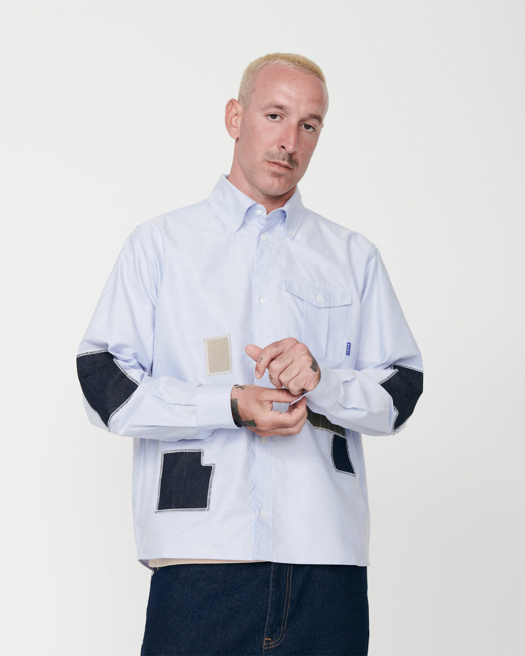 SASHIKO PATCH SHIRT