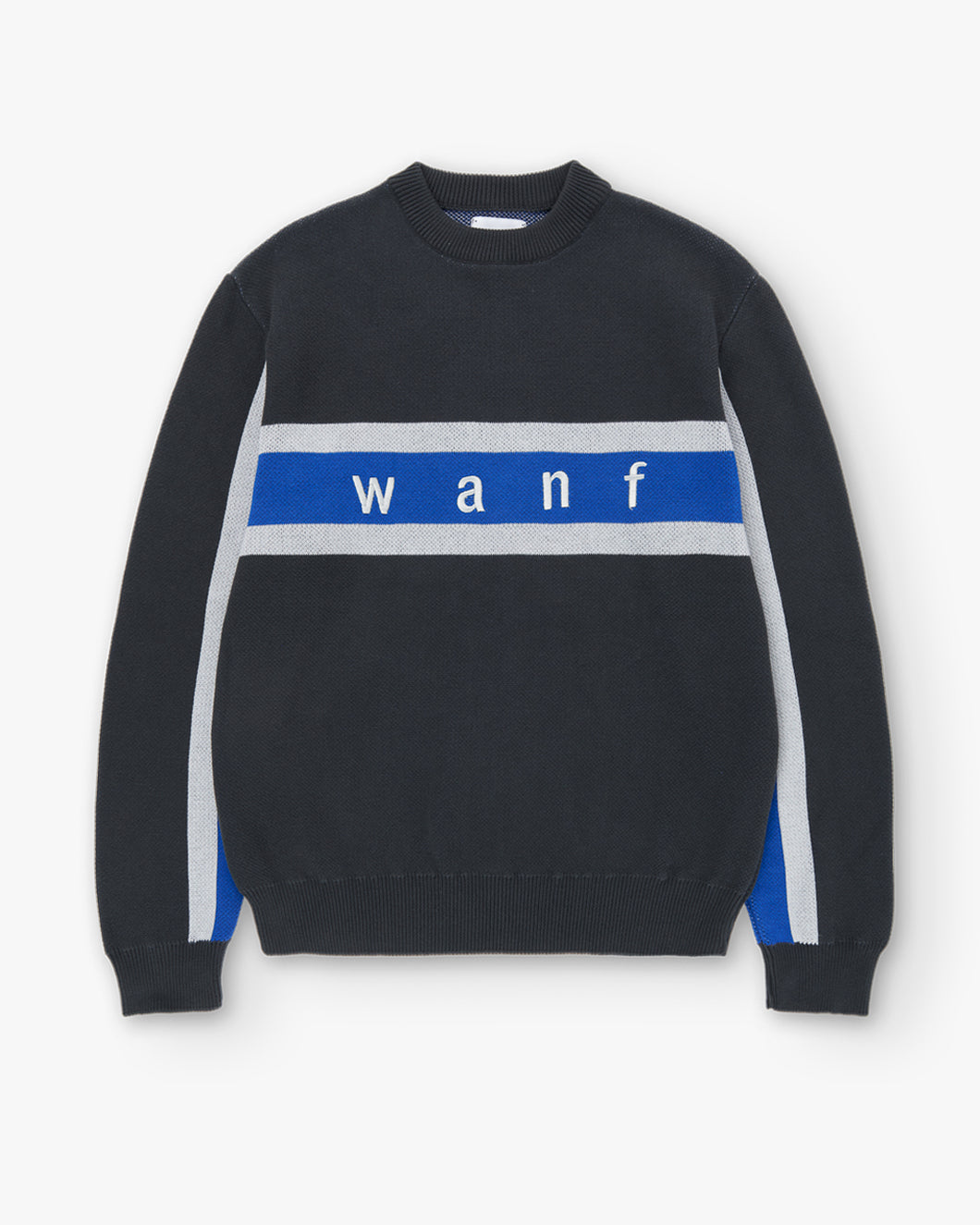 STRIPES BLACK SWEATER