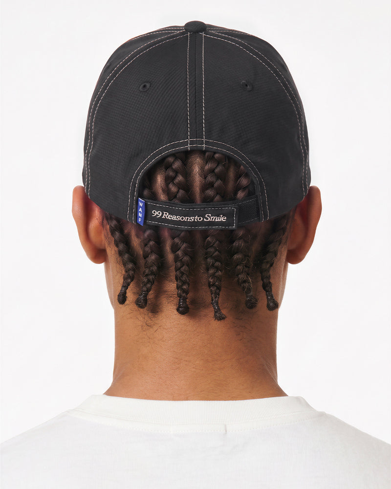 Typo Hat Black
