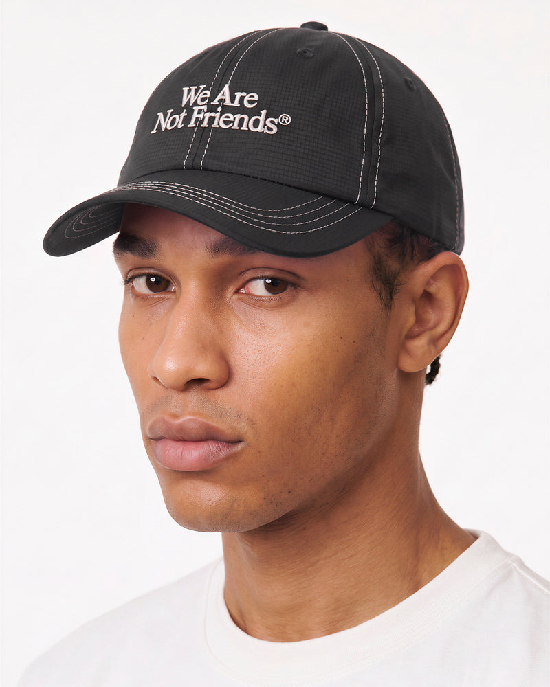 Typo Hat Black