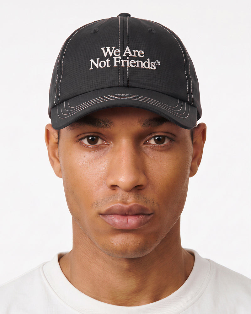 Typo Hat Black