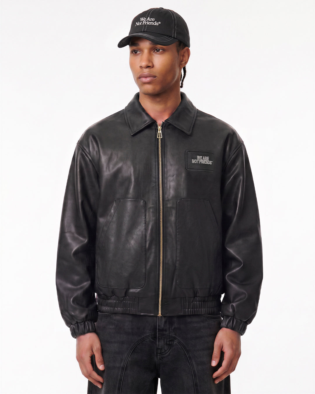 Boxy PU Jacket