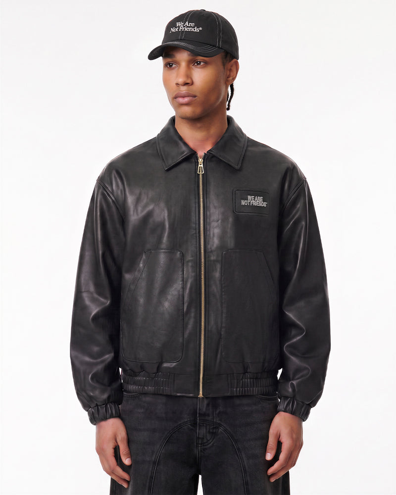 Boxy PU Jacket