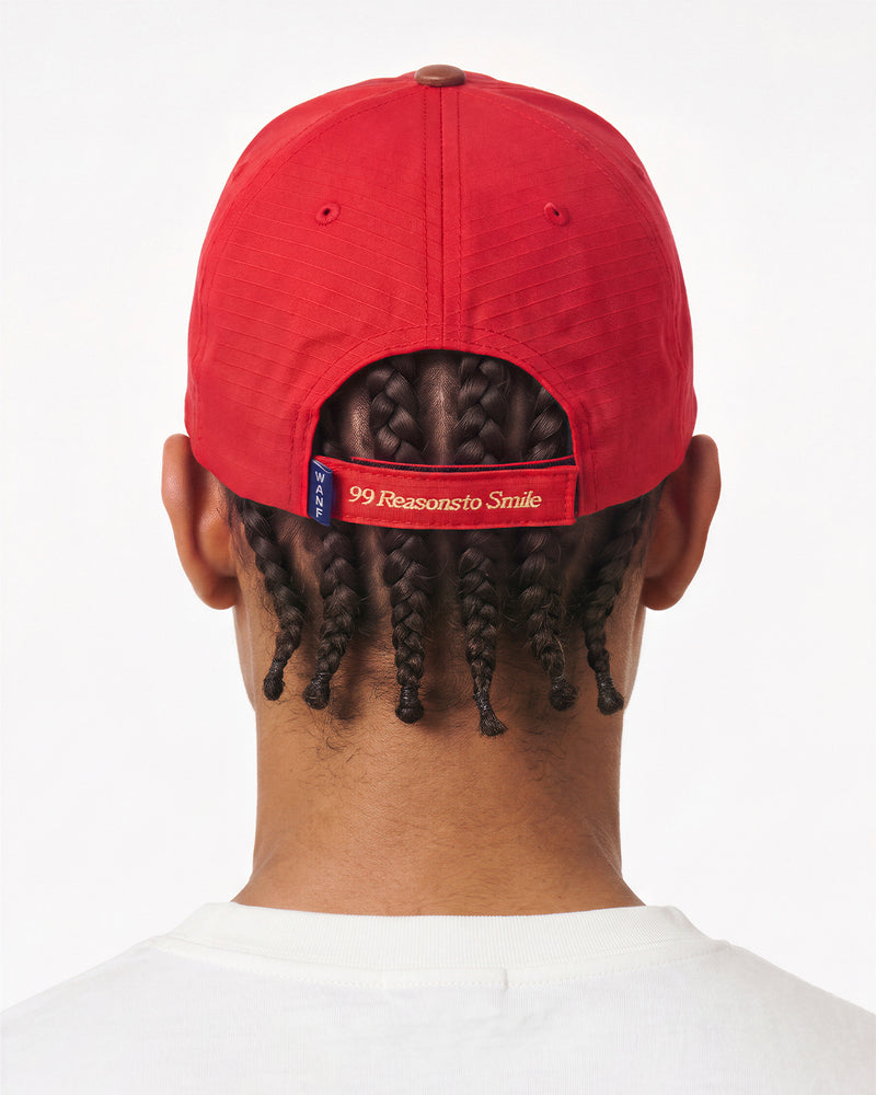 Typo Hat Red