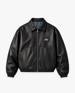 Boxy PU Jacket
