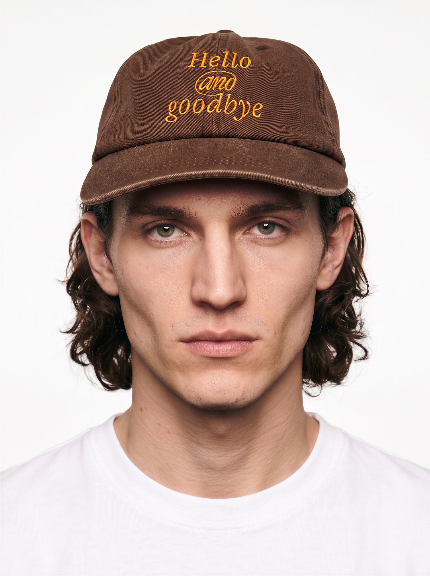 Hello & Goodbye Brown Hat