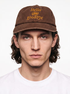 Hello & Goodbye Brown Hat