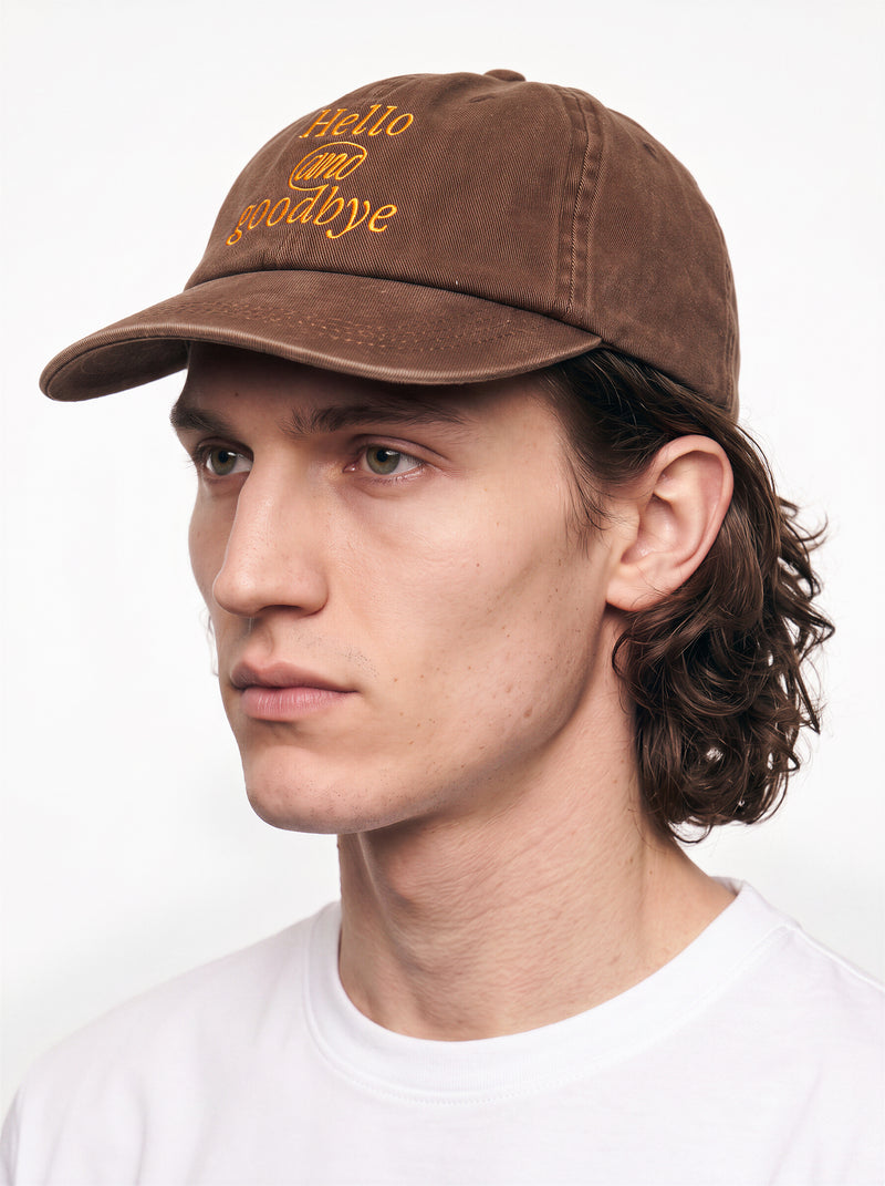 Hello & Goodbye Brown Hat