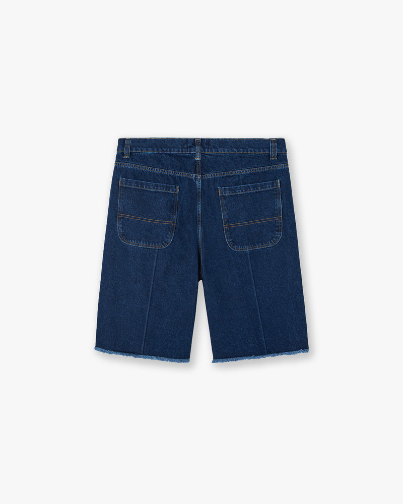 Denim Raw Jorts