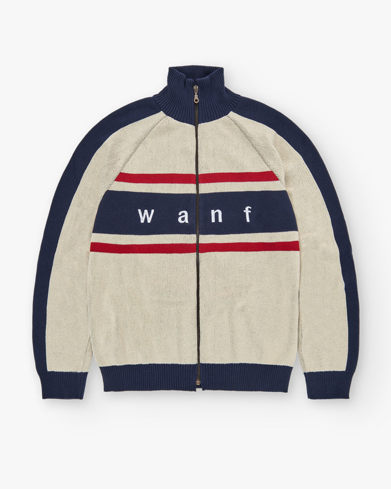 TENNIS ZIP CARDIGAN