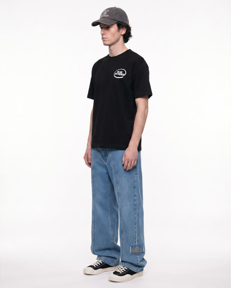 Hello & Goodbye Black Tee