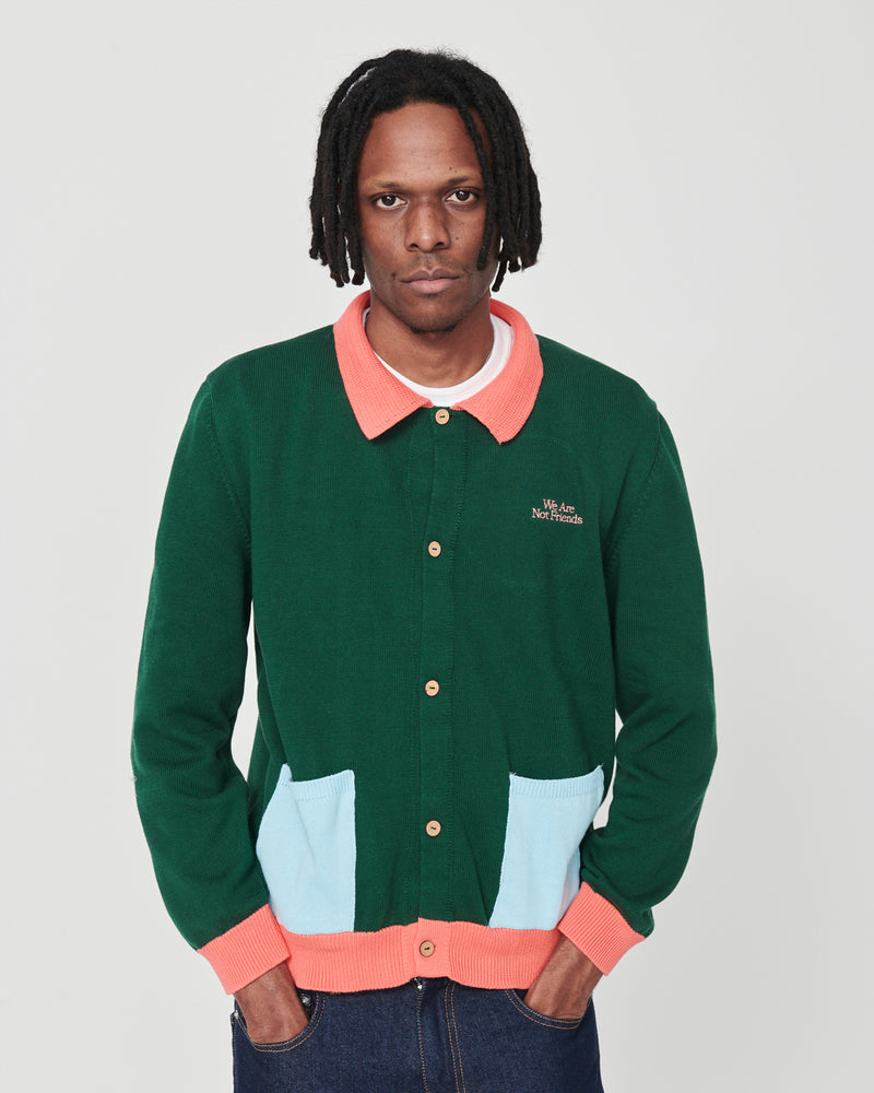 MULTICOLOR CARDIGAN KNIT