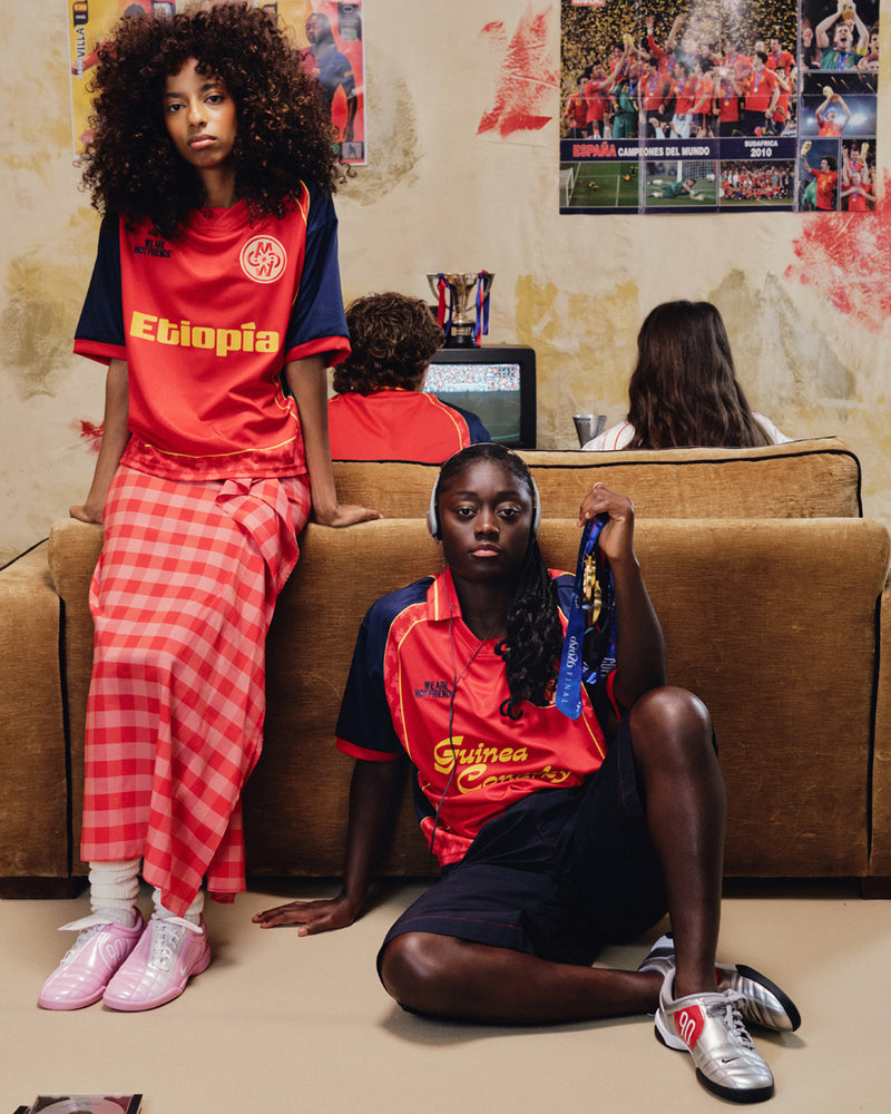 WINNER CIRCLE RED FOOTBALL JERSEY