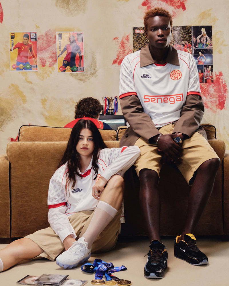 WINNER CIRCLE WHITE FOOTBALL JERSEY