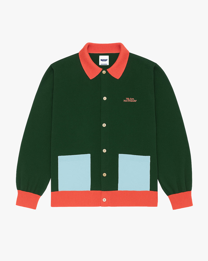 MULTICOLOR CARDIGAN KNIT