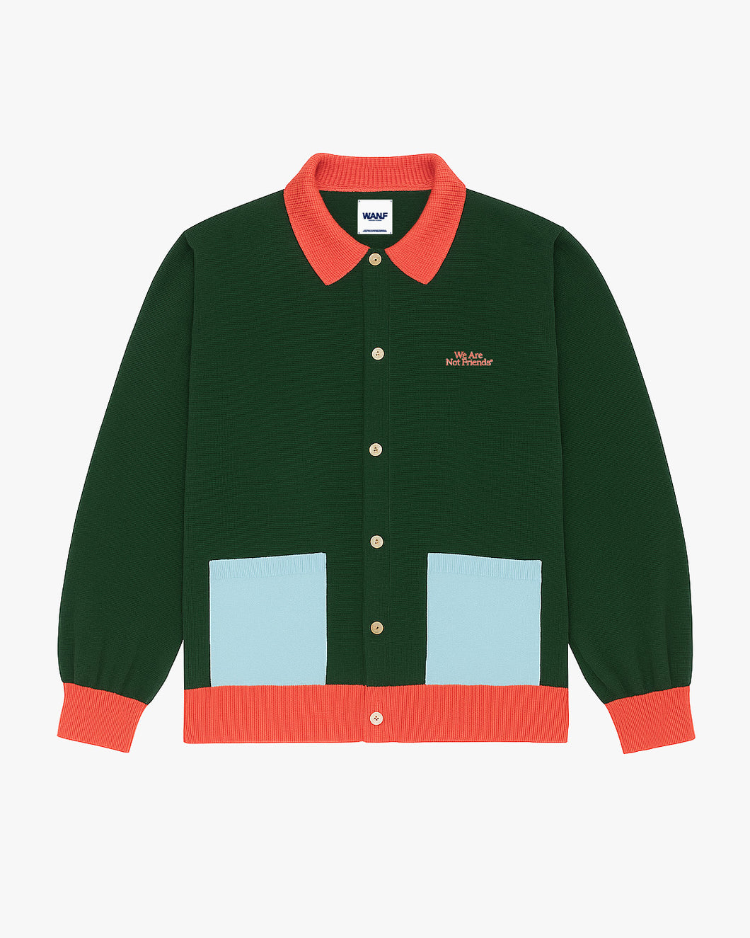 MULTICOLOR CARDIGAN KNIT